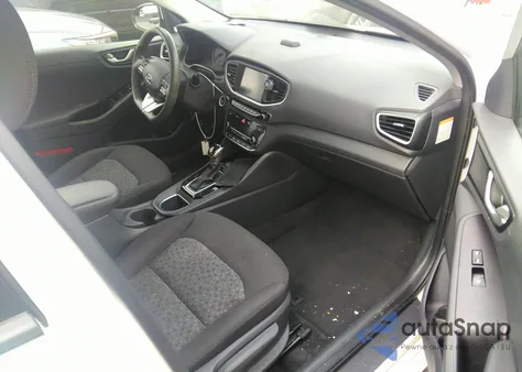 2019 Hyundai Ioniq Hybrid Blue из США, поврежденный, VIN KMHC65LC7KU175237